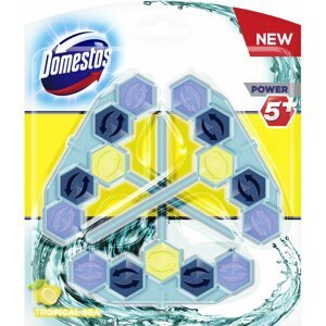 WC golyó DOMESTOS Power 5+ Turquoise water 3× 55 g