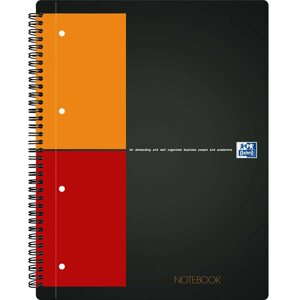 Jegyzetfüzet OXFORD International Notebook A4+, kockás - 80 lap