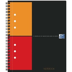 Jegyzetfüzet OXFORD International Notebook A5+, kockás - 80 lap