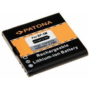 Mobiltelefon akkumulátor PATONA Nokia BP-5M 1000mAh 3,7V Li-Ion