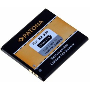 Mobiltelefon akkumulátor PATONA Sony BA900 1800mAh 3,7V Li-Ion