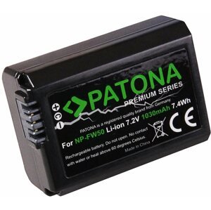 Fényképezőgép akkumulátor PATONA Sony NP-FW50 1030mAh Li-Ion PREMIUM-hoz