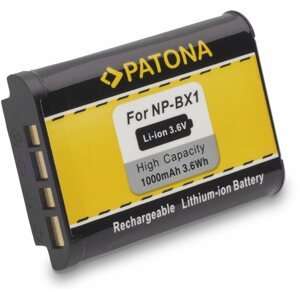 Fényképezőgép akkumulátor PATONA a Sony NP-BX1 1000mAh Li-Ion készülékhez