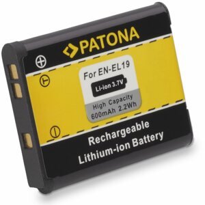 Fényképezőgép akkumulátor PATONA a Nikon EN-EL19 600mAh Li-Ionhoz