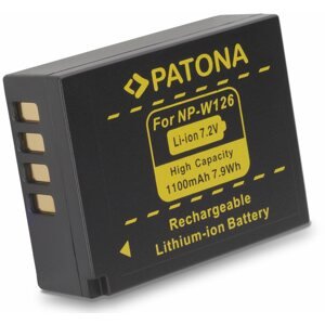 Fényképezőgép akkumulátor PATONA pótakkumulátor a  Fuji NP-W126 1020 mAh Li-Ion típushoz