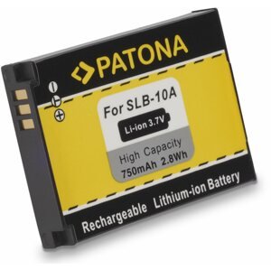 Fényképezőgép akkumulátor PATONA Samsung SLB10A 750mAh Li-Ionhoz