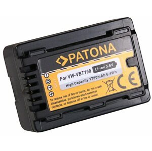 Fényképezőgép akkumulátor PATONA Panasonic VBK180-hoz 1790mAh Li-Ion