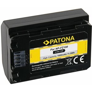 Fényképezőgép akkumulátor PATONA Sony NP-FZ100-hoz 1600mAh Li-Ion