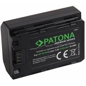Fényképezőgép akkumulátor PATONA Sony NP-FZ100-hoz 2250mAh Li-Ion Premium