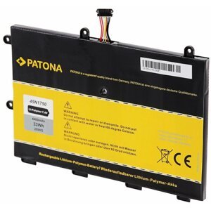 Laptop-akkumulátor Patona a Lenovo Thinkpad Yoga 11e Series laptophoz  4400 mAh Li-Pol 7,4 V 45N1750