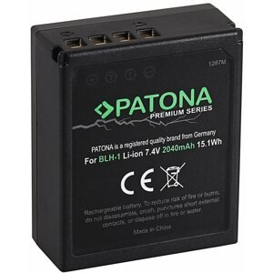 Fényképezőgép akkumulátor PATONA akku Olympus BLH-1-hez 2040mAh Li-Ion Premium