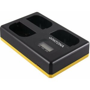 Akkumulátortöltő PATONA Triple - Nikon EN-EL14 + LCD