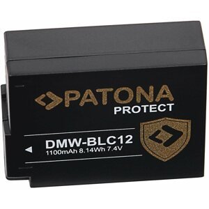Fényképezőgép akkumulátor PATONA a Panasonic DMW-BLC12 E 1100mAh Li-Ion Protect számára