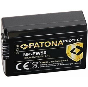Fényképezőgép akkumulátor PATONA a Sony NP-FW50-hez 1030 mAh Li-Ion Protect
