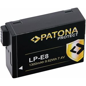 Fényképezőgép akkumulátor PATONA a Canon LP-E8/LP-E8+ 1300mAh Li-Ion Protect készülékhez