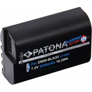Fényképezőgép akkumulátor PATONA a Panasonic DMW-BLK22 2250mAh Li-Ion Platinum DC-S5 készülékhez