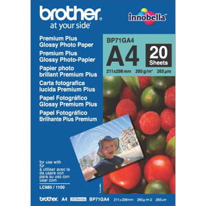 Fotópapír Brother BP71GA4 Premium Glossy
