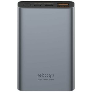 Power bank Eloop E36 12000 mAh Quick Charge 3.0+ PD ezüst