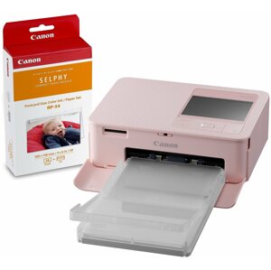 Hőszublimációs nyomtató Canon SELPHY CP1500 rózsaszín + KP-36 papír