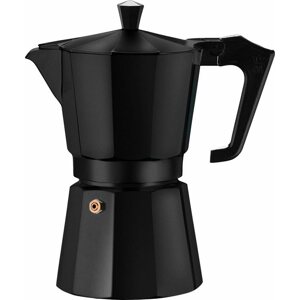 Kotyogós kávéfőző Pezzetti ItalExpress - 6 csészéhez, fekete színű