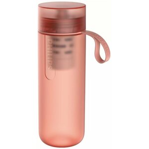 Vízszűrő palack Philips Fitness Red pink