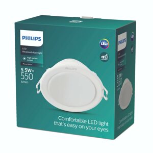 Mennyezeti lámpa Philips Meson 80 5,5 W 4000K