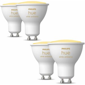 Okos világítás készlet Philips HueWA 4,3 W GU10 2P EUR + Philips HueWA 4,3 W GU10 2P EUR