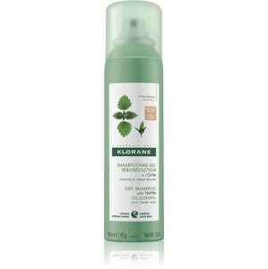 Szárazsampon KLORANE Nettle Oil Control Dark Hair Dry Shampoo 150 ml