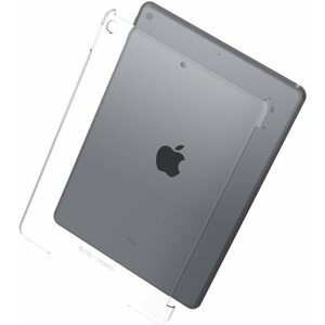 Tablet tok Pipetto hátlap tok Apple iPad 10.2" (2019/2020/2021) készülékhez, átlátszó