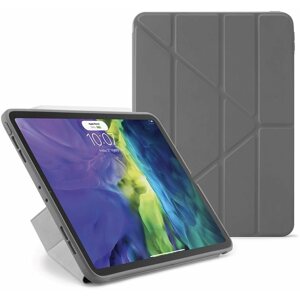 Tablet tok Pipetto Origami Case Apple iPad Air 10.9“ (2020) készülékre - szürke