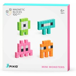 Építőjáték Pixio Mini Monsters Smart mágneses