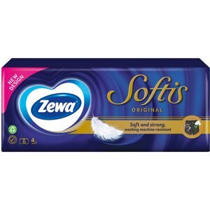 Papírzsebkendő ZEWA Softis Standard (10x9 db)