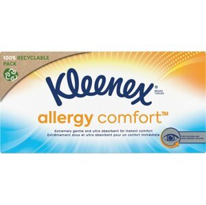 Papírzsebkendő KLEENEX Allergy Comfort Box 56 db