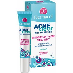 Hidratáló gél DERMACOL ACNEclear Intensive Anti-Acne Treatment 15 ml