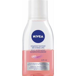 Sminklemosó NIVEA Daily Essentials Double Effect Rose Eye Make-up Remover 125 ml