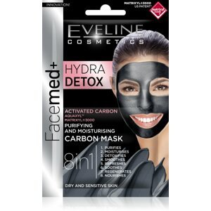 Arcpakolás EVELINE Cosmetics Facemed Hydra Detox 2 x 5 ml