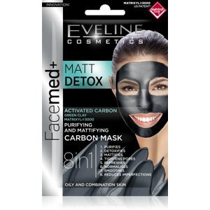 Arcpakolás EVELINE Cosmetics Facemed Matt Detox 2 x 5 ml