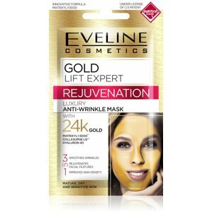 Arcpakolás EVELINE Cosmetics Gold Lift Expert Anti Wrinkle Mask 7 ml
