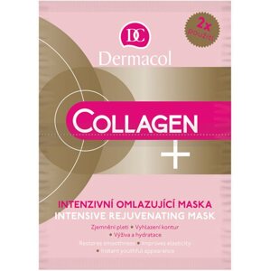 Arcpakolás DERMACOL Collagen+ Intensive Rejuvenating Mask 2× 8 ml