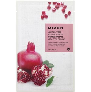 Arcpakolás MIZON Joyful Time Essence Mask Pomegranate 23 g
