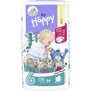 Eldobható pelenka BELLA Baby Happy Junior Extra 6-os méret (54 db)