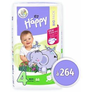 Eldobható pelenka BELLA Baby Happy 4-es méret Maxi (264 db)
