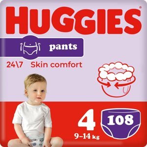 Bugyipelenka HUGGIES Pants méret 4 (108 db)