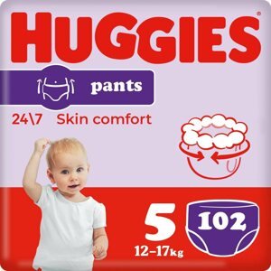 Bugyipelenka HUGGIES Pants méret 5 (102 db)