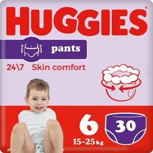 Bugyipelenka HUGGIES Pants Jumbo 6 (30 db)