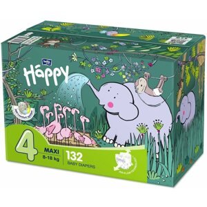 Eldobható pelenka BELLA Baby Happy Maxi Box 4-es méret (132 db)
