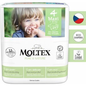 Öko pelenka MOLTEX Pure & Nature Maxi 4-es méret (29 db)