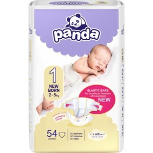 Eldobható pelenka PANDA New born 1-es méret (54 db)