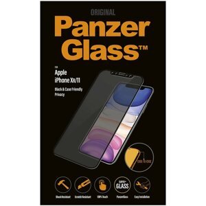 Üvegfólia PanzerGlass Edge-to-Edge Privacy Apple iPhone XR/11 készülékhez, fekete