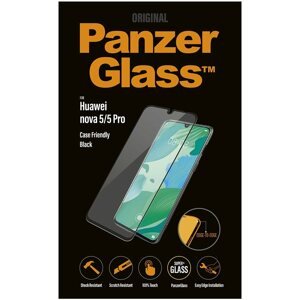 Üvegfólia PanzerGlass Edge-to-Edge Huawei Nova 5/5 Pro készülékhez, fekete